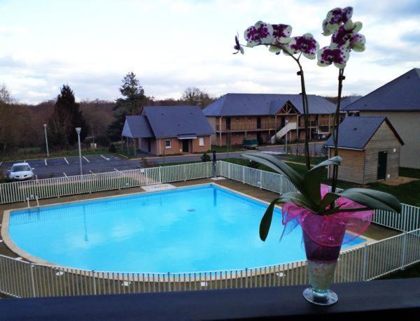 Le Fleur"H"On 11 D'Honfleur, T2 En Residence Avec Piscine, Wifi Et Parking Gratuits Equemauville Exterior photo